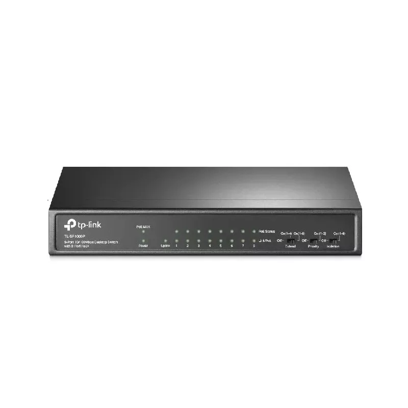 Купить коммутатор TP-LINK TL-SF1009P в Москве, смотреть цены  в интернет-магазине goldbyte.ru