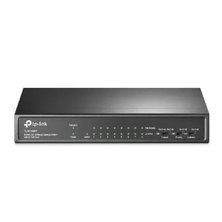 Купить коммутатор TP-LINK TL-SF1009P в Москве, смотреть цены  в интернет-магазине goldbyte.ru