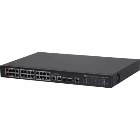 Купить коммутатор управляемый Dahua DH-S4228-24GT-240 в Москве, смотреть цены  в интернет-магазине goldbyte.ru