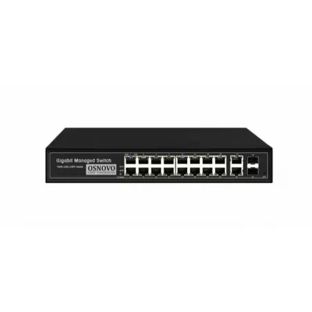 Купить коммутатор PoE OSNOVO SW-8182/L(300W) в Москве, смотреть цены  в интернет-магазине goldbyte.ru