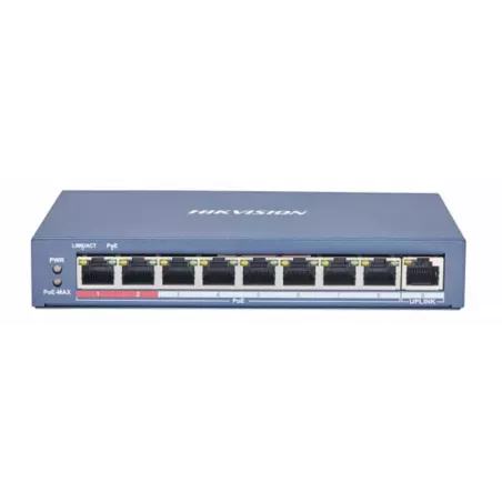Купить коммутатор PoE HIKVISION DS-3E0109P-E(C) в Москве, смотреть цены  в интернет-магазине goldbyte.ru