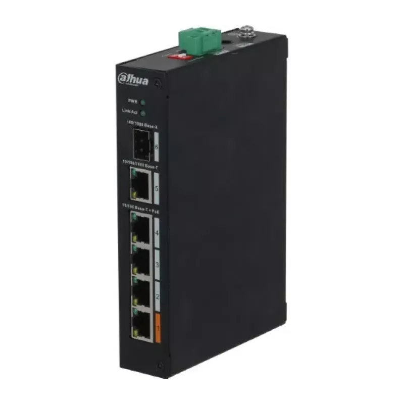 Купить коммутатор неуправляемый Dahua DH-PFS3106-4ET-60-V2 в Москве, смотреть цены  в интернет-магазине goldbyte.ru