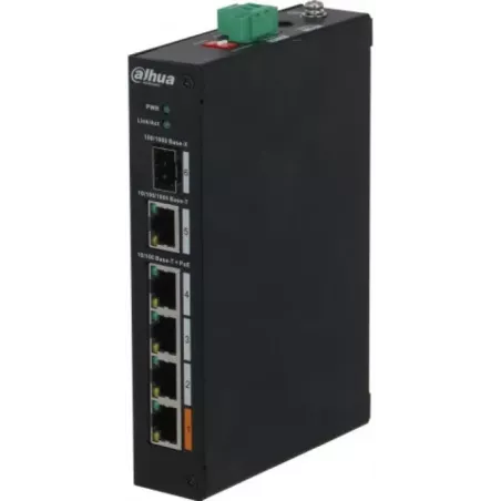 Купить коммутатор неуправляемый Dahua DH-PFS3106-4ET-60-V2 в Москве, смотреть цены  в интернет-магазине goldbyte.ru