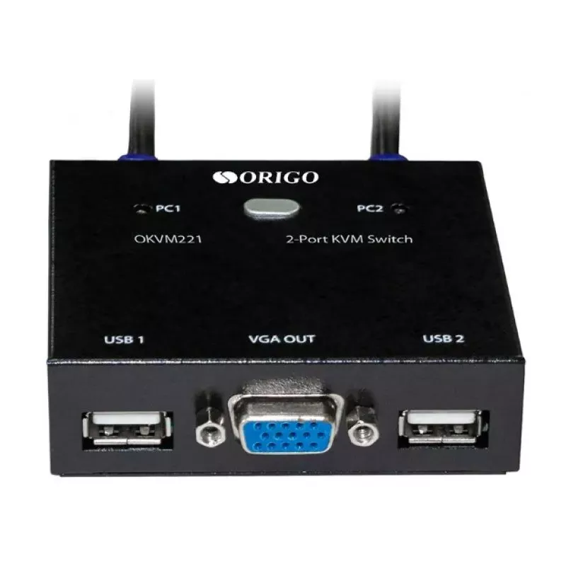 Купить переключатель KVM ORIGO OKVM221/A1A в Москве, смотреть цены  в интернет-магазине goldbyte.ru