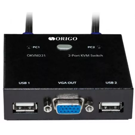 Купить переключатель KVM ORIGO OKVM221/A1A в Москве, смотреть цены  в интернет-магазине goldbyte.ru