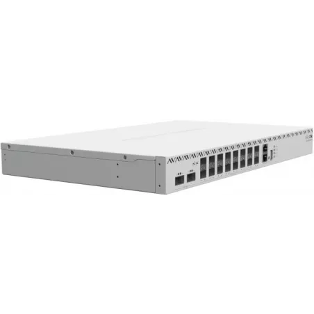 Купить коммутатор управляемый Mikrotik CRS518-16XS-2XQ-RM в Москве, смотреть цены  в интернет-магазине goldbyte.ru
