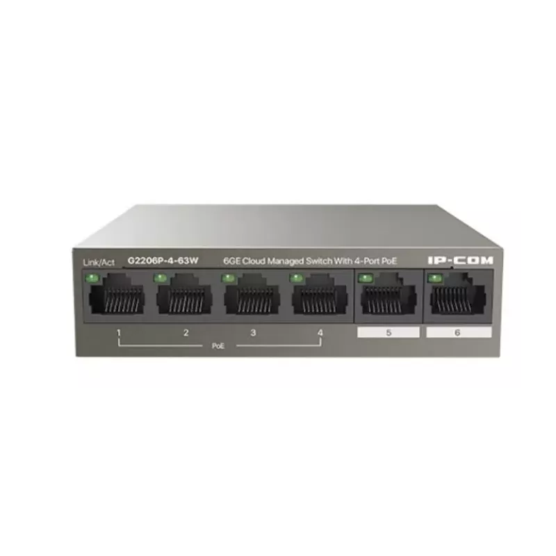 Купить коммутатор управляемый IP-Com G2206P-4-63W в Москве, смотреть цены  в интернет-магазине goldbyte.ru