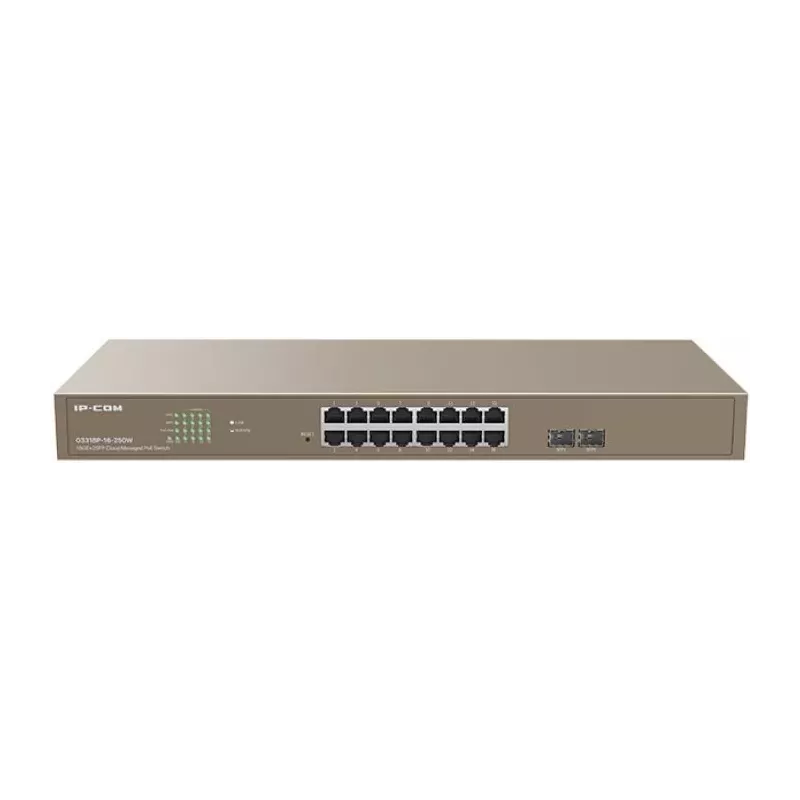 Купить коммутатор неуправляемый IP-Com G3318P-16-250W в Москве, смотреть цены  в интернет-магазине goldbyte.ru