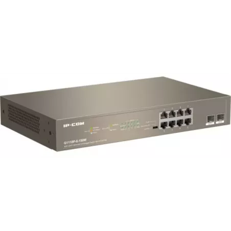 Купить коммутатор неуправляемый IP-Com G1110P-8-150W в Москве, смотреть цены  в интернет-магазине goldbyte.ru