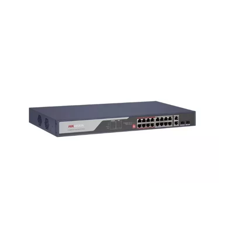 Купить коммутатор PoE HIKVISION DS-3E0318P-E(С) в Москве, смотреть цены  в интернет-магазине goldbyte.ru