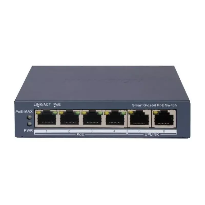 Купить коммутатор PoE HIKVISION DS-3E1506P-EI в Москве, смотреть цены  в интернет-магазине goldbyte.ru
