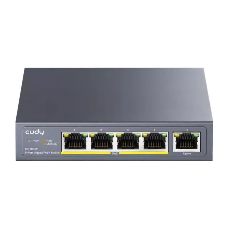 Купить коммутатор неуправляемый Cudy GS1005P в Москве, смотреть цены  в интернет-магазине goldbyte.ru
