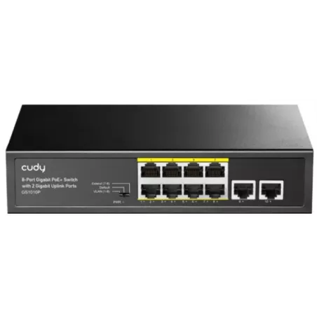 Купить коммутатор неуправляемый Cudy GS1010P в Москве, смотреть цены  в интернет-магазине goldbyte.ru