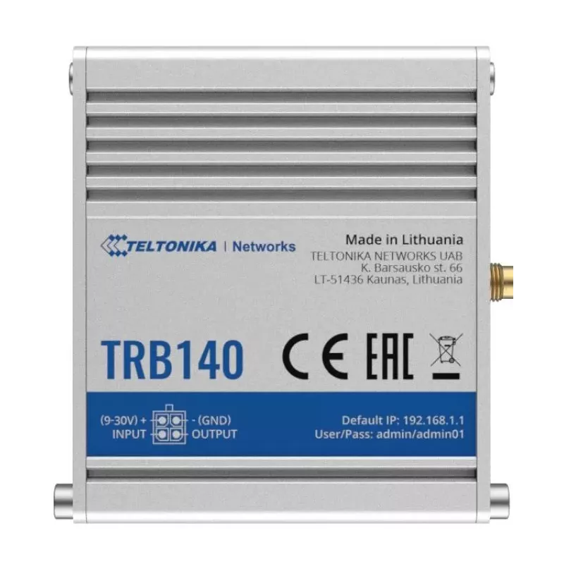 Купить модем Teltonika Networks TRB140 в Москве, смотреть цены  в интернет-магазине goldbyte.ru