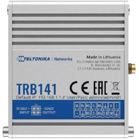 Купить модем Teltonika Networks TRB141 в Москве, смотреть цены  в интернет-магазине goldbyte.ru