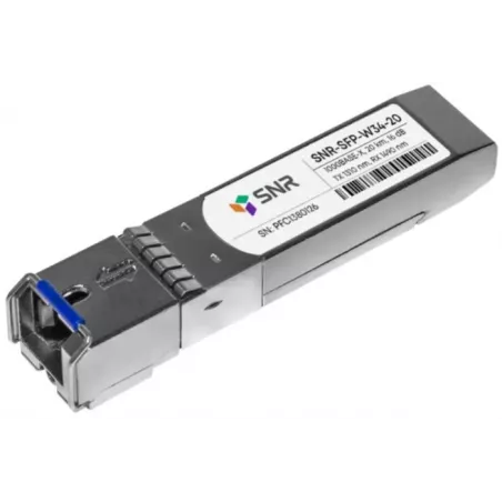 Купить модуль SFP SNR SNR-SFP-W34-20 в Москве, смотреть цены  в интернет-магазине goldbyte.ru