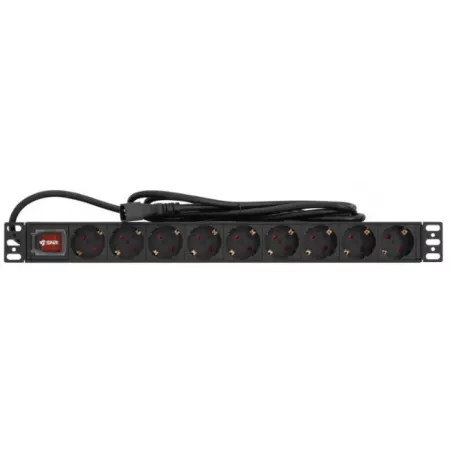 Купить блок розеток SNR SNR-PDU-9S-C14-2-MS10L1 в Москве, смотреть цены  в интернет-магазине goldbyte.ru