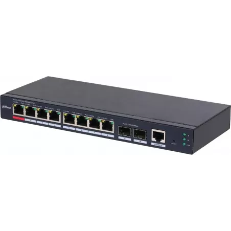Купить коммутатор управляемый Dahua DH-S4210-8GT-110 в Москве, смотреть цены  в интернет-магазине goldbyte.ru