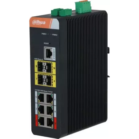 Купить коммутатор управляемый Dahua DH-IS4410-6GT-120 в Москве, смотреть цены  в интернет-магазине goldbyte.ru