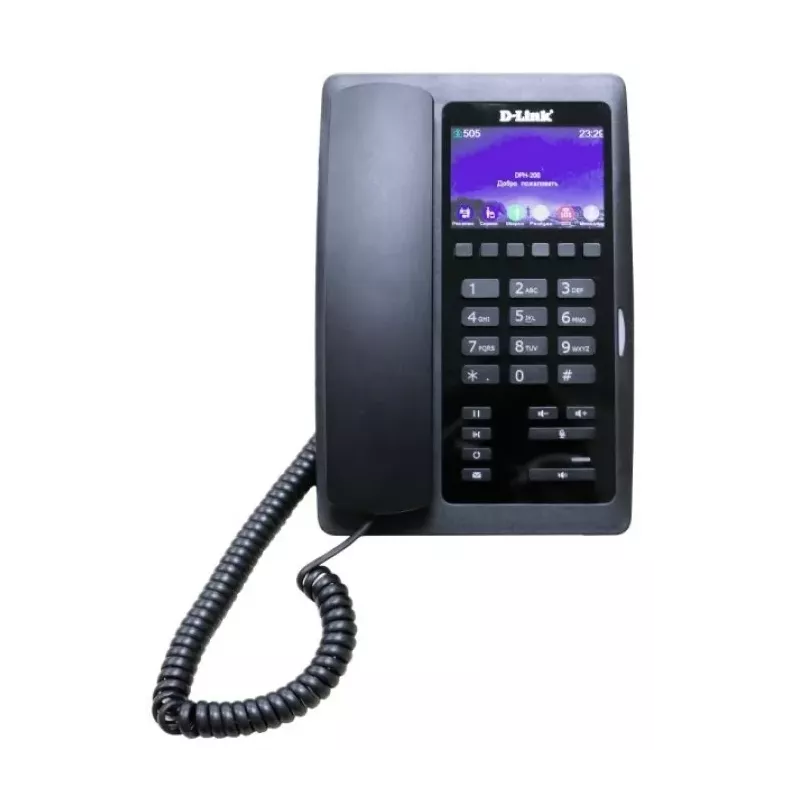 Купить проводной IP-телефон D-link DPH-200SE/F1A в Москве, смотреть цены  в интернет-магазине goldbyte.ru