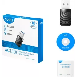 Купить адаптер Cudy WU1300S в Москве, смотреть цены  в интернет-магазине goldbyte.ru