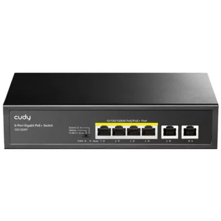 Купить коммутатор неуправляемый Cudy GS1006P в Москве, смотреть цены  в интернет-магазине goldbyte.ru