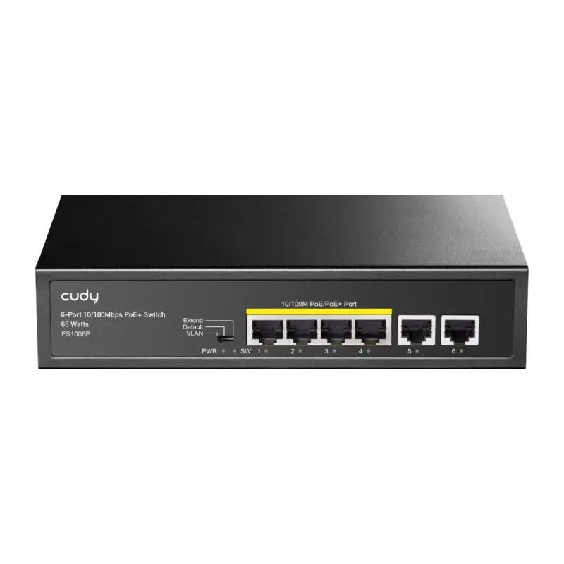 Купить коммутатор неуправляемый Cudy FS1006P в Москве, смотреть цены  в интернет-магазине goldbyte.ru