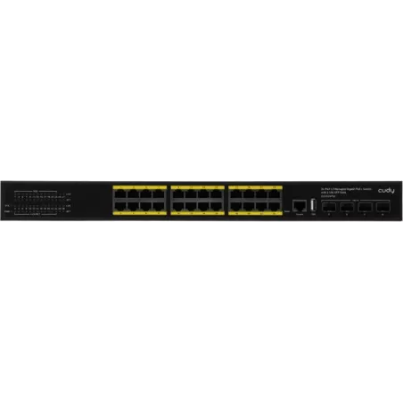 Купить коммутатор управляемый Cudy GS5024PS4-400W в Москве, смотреть цены  в интернет-магазине goldbyte.ru