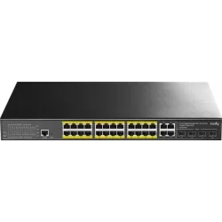 Купить коммутатор управляемый Cudy GS2028PS4-300W в Москве, смотреть цены  в интернет-магазине goldbyte.ru