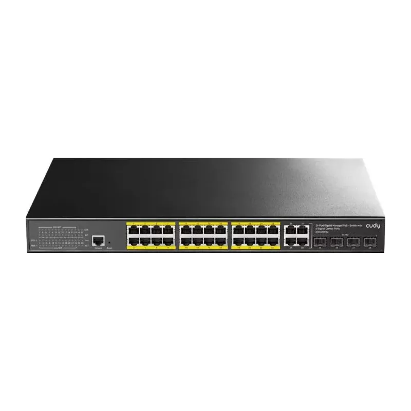 Купить коммутатор управляемый Cudy GS2028PS4-300W в Москве, смотреть цены  в интернет-магазине goldbyte.ru