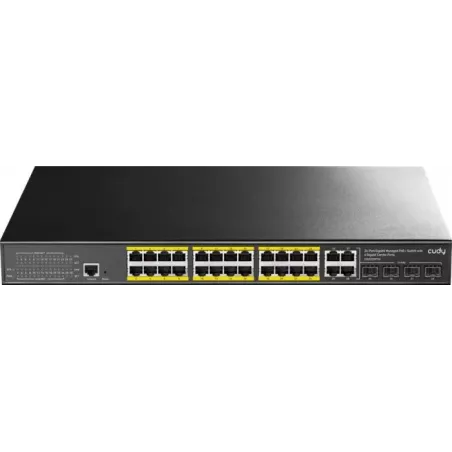 Купить коммутатор управляемый Cudy GS2028PS4-300W в Москве, смотреть цены  в интернет-магазине goldbyte.ru