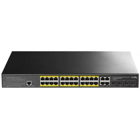 Купить коммутатор управляемый Cudy GS2028PS4-400W в Москве, смотреть цены  в интернет-магазине goldbyte.ru