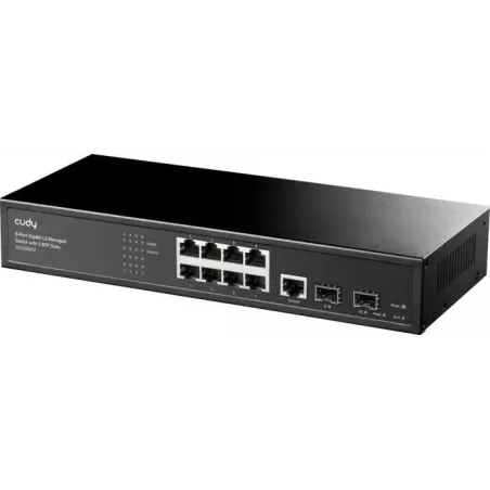 Купить коммутатор управляемый Cudy GS2008S2 в Москве, смотреть цены  в интернет-магазине goldbyte.ru
