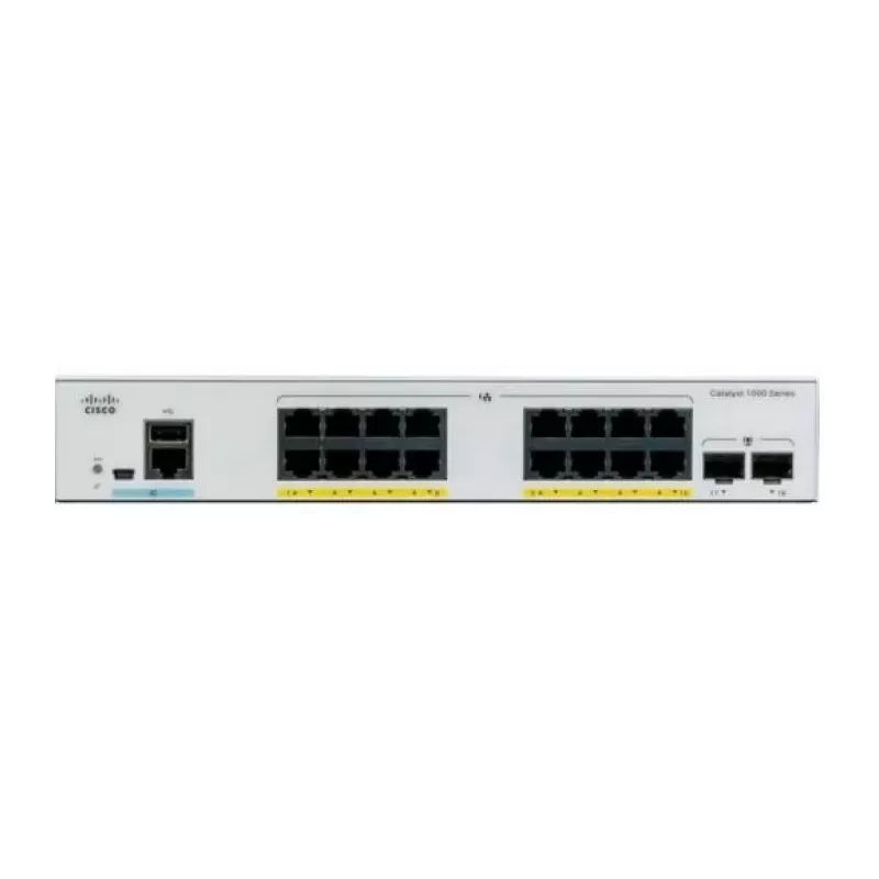 Купить коммутатор Cisco C1000-16FP-2G-L в Москве, смотреть цены  в интернет-магазине goldbyte.ru