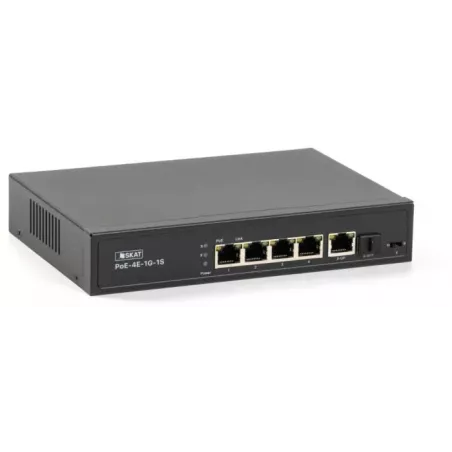Купить коммутатор Бастион SKAT PoE-4E-1G-1S в Москве, смотреть цены  в интернет-магазине goldbyte.ru