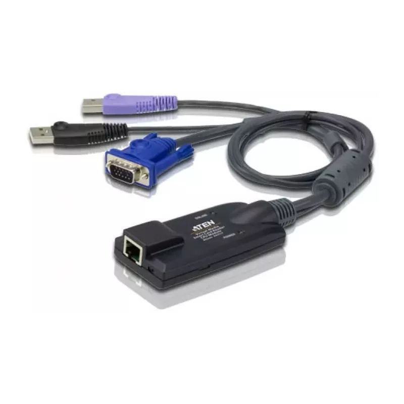 Купить адаптер KVM Aten KA7177-AX в Москве, смотреть цены  в интернет-магазине goldbyte.ru