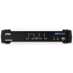 Купить переключатель KVM Aten CS1784A-AT-G в Москве, смотреть цены  в интернет-магазине goldbyte.ru