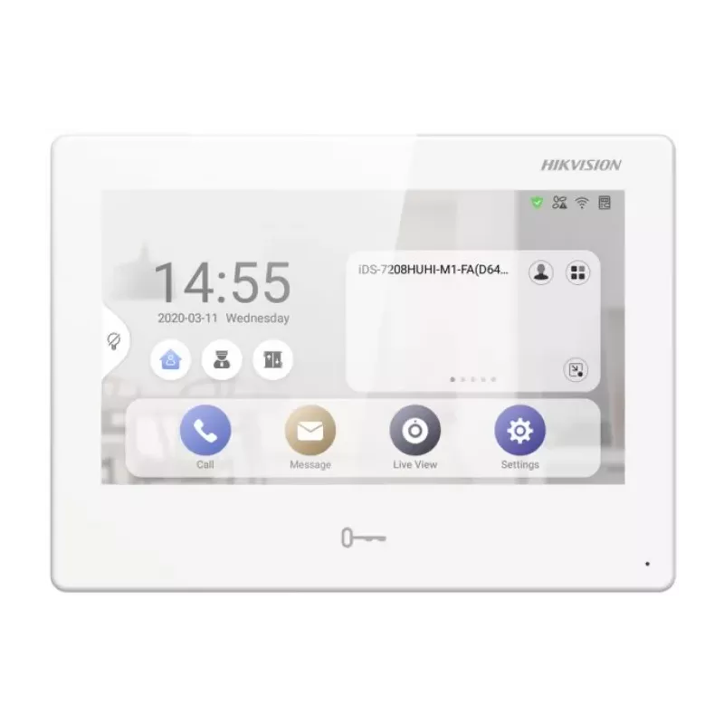 Купить видеодомофон HIKVISION DS-KH9310-WTE1(B) в Москве, смотреть цены  в интернет-магазине goldbyte.ru