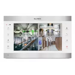 Купить видеодомофон Slinex SL-10IPTHD Silver+White в Москве, смотреть цены  в интернет-магазине goldbyte.ru