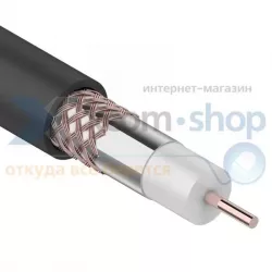Купить кабель Rexant ККСВ-П + 4х0.5мм., 100м., черный в Москве, смотреть цены 01-4022 в интернет-магазине goldbyte.ru