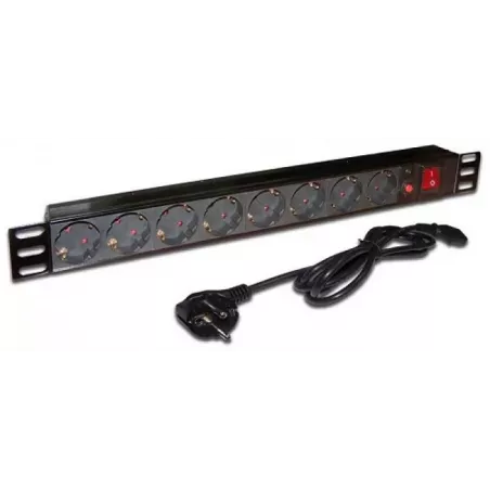 Купить блок розеток 19", 8 розеток TWT TWT-PDU19-10A8P-3.0 в Москве, смотреть цены  в интернет-магазине goldbyte.ru