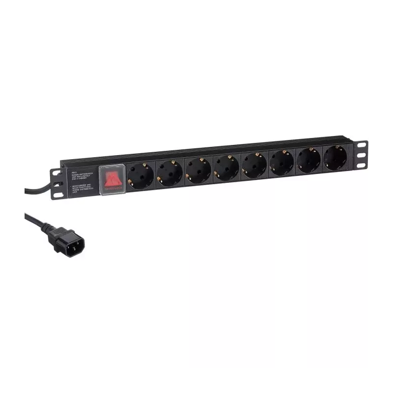 Купить блок розеток Exegate ServerPro PDU-19H806 Al-8S-C14-3CU-SW в Москве, смотреть цены EX280845RUS в интернет-магазине goldby