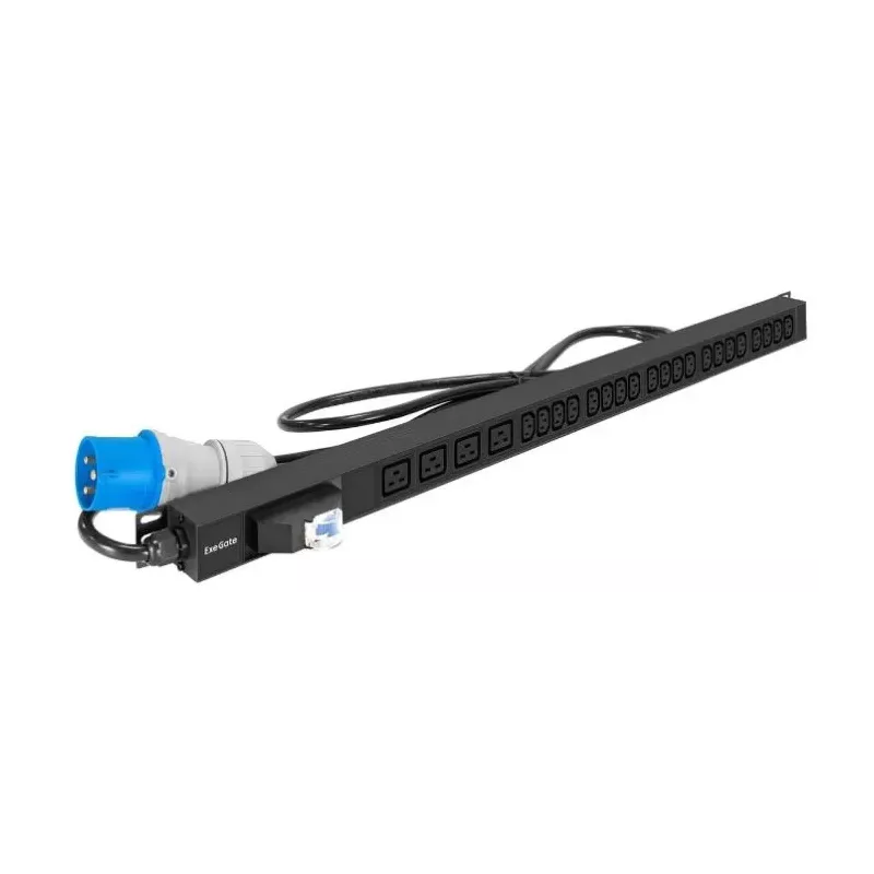 Купить блок розеток Exegate PDU-V420 Al-20C134C19-IEC309-32A-1P в Москве, смотреть цены EX296174RUS в интернет-магазине goldbyte
