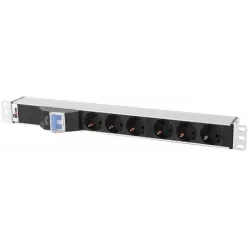 Купить блок розеток 19", 6 розеток ЦМО R-32-6S-A-440-K в Москве, смотреть цены  в интернет-магазине goldbyte.ru