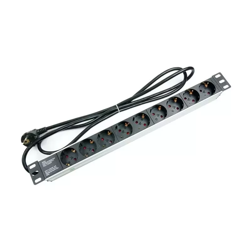 Купить блок розеток 19", 9 розеток Cabeus PDU-9P-2EU в Москве, смотреть цены  в интернет-магазине goldbyte.ru