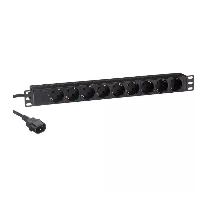 Купить блок розеток Exegate ServerPro PDU-19H906 Al-9S-C14-2.5CU в Москве, смотреть цены EX280852RUS в интернет-магазине goldbyt