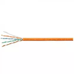 Купить кабель витая пара U/UTP 5e кат. 4 пары Cabeus UTP-4P-Cat.5e-SOLID-LSZH-OR-LIGHT в Москве, смотреть цены  в интернет-магаз