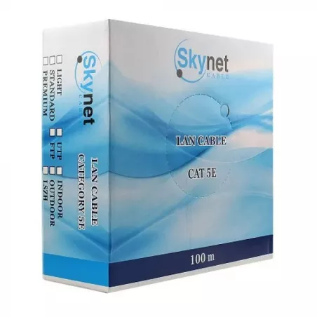 Купить кабель витая пара F/UTP 5e кат. 4 пары SkyNet CSP-FTP-4-CU-OUT/100 в Москве, смотреть цены  в интернет-магазине goldbyte.