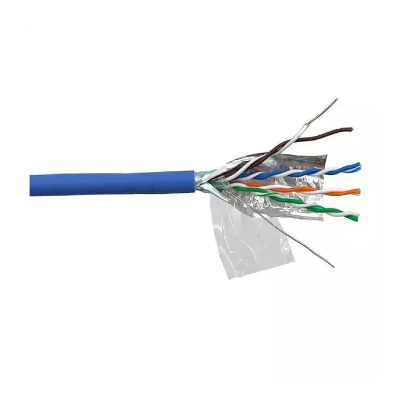 Купить кабель витая пара F/UTP 5e кат. 4 пары Lanmaster LAN-5EFTP-LSZH-BL в Москве, смотреть цены  в интернет-магазине goldbyte.