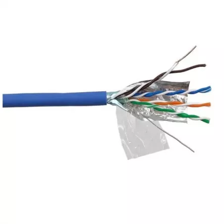 Купить кабель витая пара F/UTP 5e кат. 4 пары Lanmaster LAN-5EFTP-LSZH-BL в Москве, смотреть цены  в интернет-магазине goldbyte.